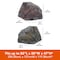 Modern Leisure Garrison Zero-Turn & Riding Lawnmower Cover, Waterproof, Fits Decks up to 82in.Lx5in.Wx47in.H, Granite 3045 - alternate 2